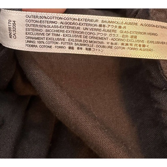 NWOT Free People Penny Beaded Pouch Bag Drawstring Black Gold Size OS - Picture 5 of 5